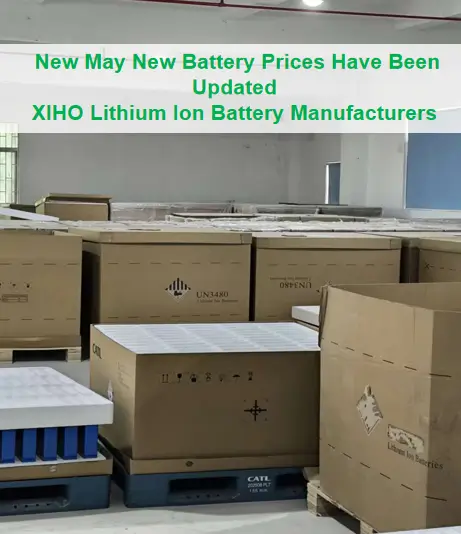 New May New Battery Prices Have Been Updated