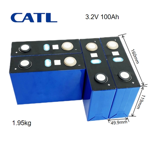 Xiho Rechargeable 6000 Cycles Catl 3.2V 100Ah Lifepo4 Prismatic Batteries For Home Energy Storage Solutions