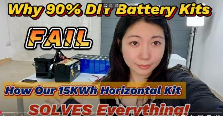 【XIHO Energy】Why 90% DIY Battery Kits FAIL (How Our 15kWh Horizontal Kit SOLVES Everything)