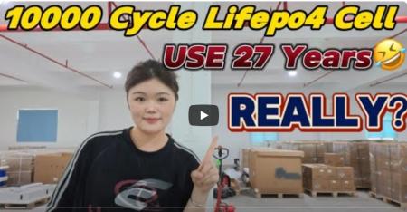 10000 Cycle Lifepo4 Battery? It's True？How to extend battery life？