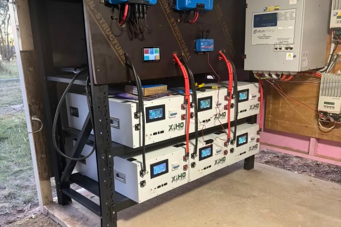 Australian Home Energy Storage Application XIHO 15kWh Stackable Battery Pack!