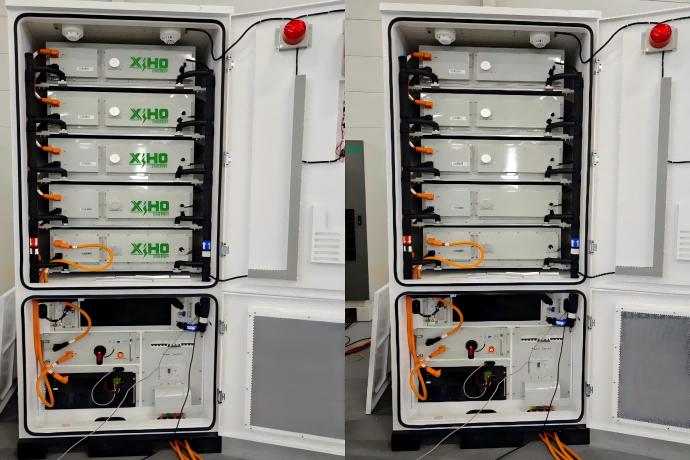Battery Wholesaler XIHO 261kWh Liquid-cooled Energy Storage Cabinet is Used in Ukrainian Cold Chain Logistics Companies!
