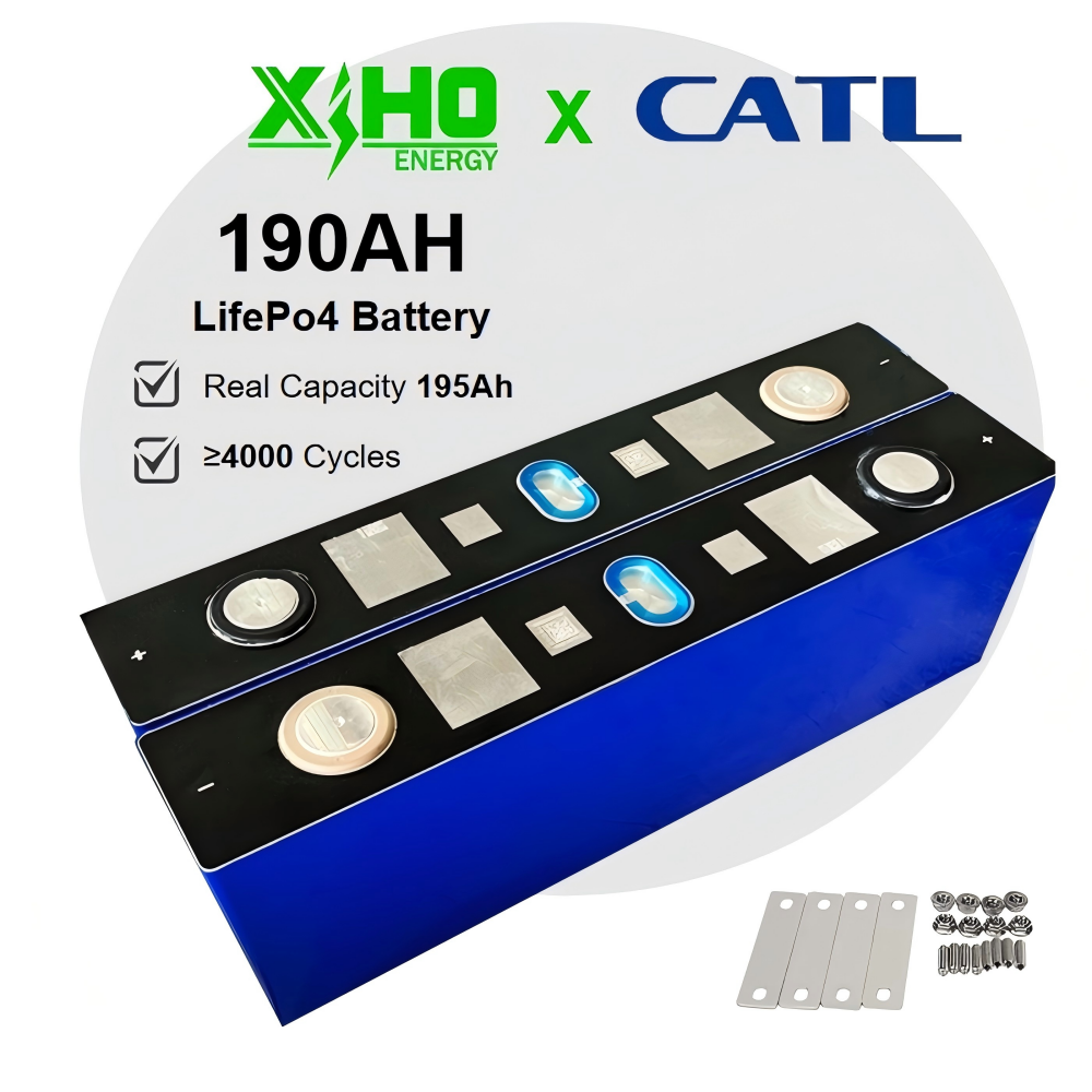 Catl DIY Home Energy Storage 3.2V 190Ah Lifepo4 Battery 190Ah 3.2V Prismatic Cells Lithium Ion Batteries  
