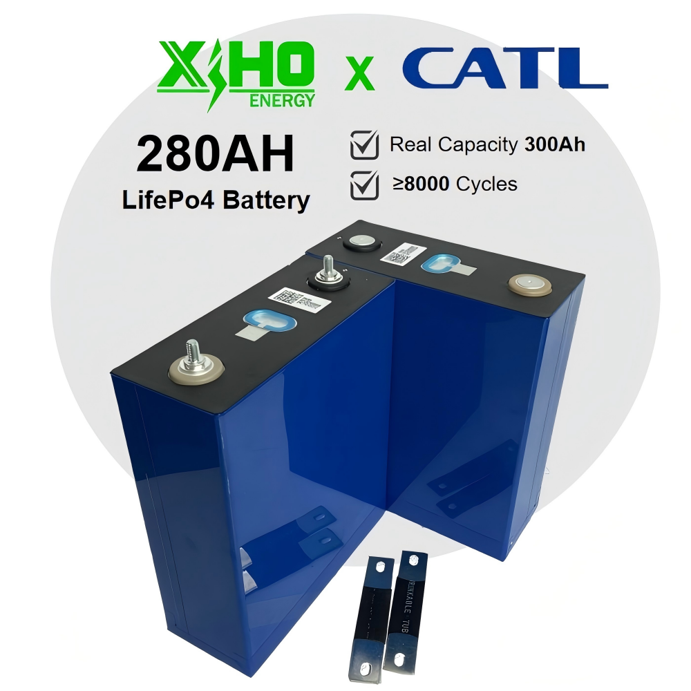 Xiho Catl 3.2V 280Ah Lifepo4 Cell Battery Rechargeable Prismatic Lithium Home Energy Storage Solar Battery  