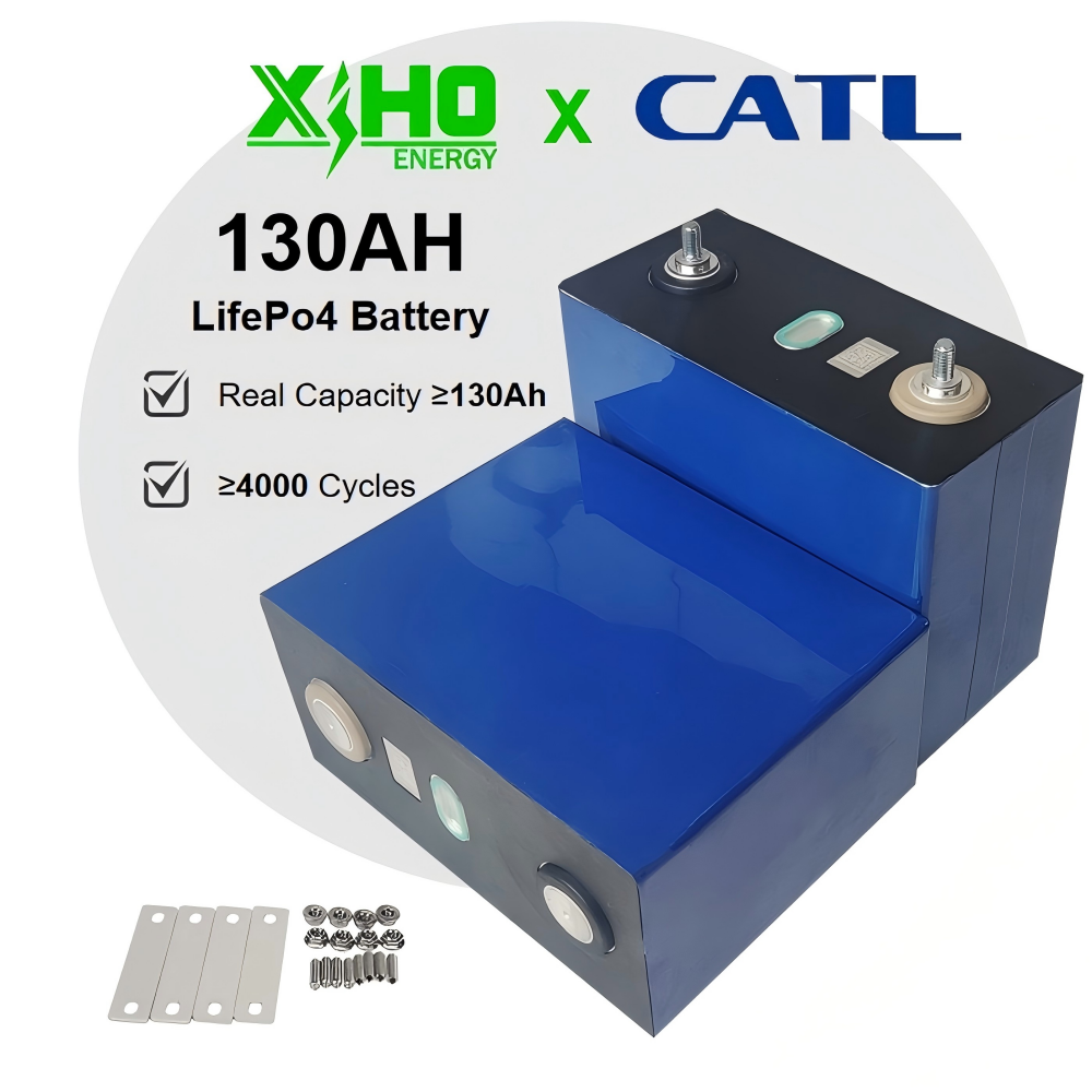 Xiho Catl 3.2V 130Ah Rechargeable Prismatic Cell Lithium Ion Batteries 3.2V Lifepo4 Battery Cells for Solar Energy