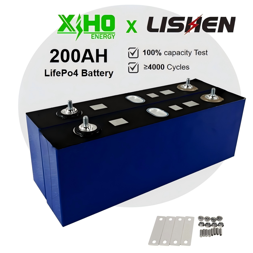 Golden Supplier Lishen 3.2V 200Ah Lithium Battery 3.2V 200Ah Lifepo4 Cell Lithium Iron Phosphate Battery for Energy Storage