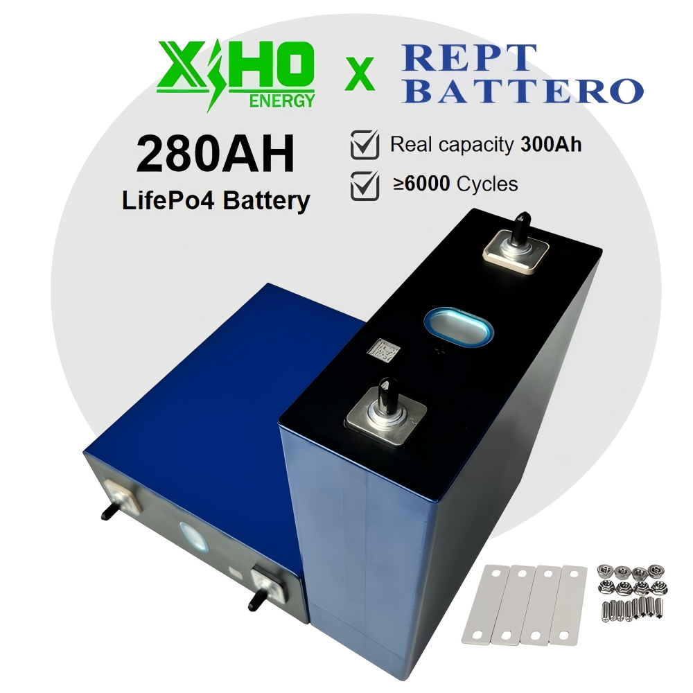 Lithium Ion battery Suppliers 3.2V 280Ah Rept Lifepo4 Prismatic Battery Cells Lithium ion For Home Energy Storage 