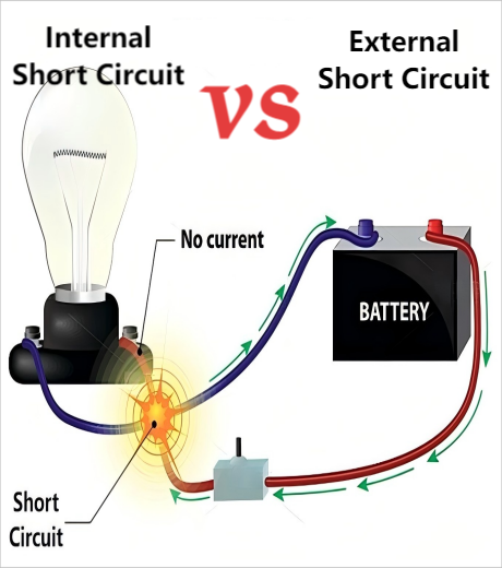 The Difference Between Internal Short Circuit and External Short Circuit of Lithium Batteries and Prevention Strategies!