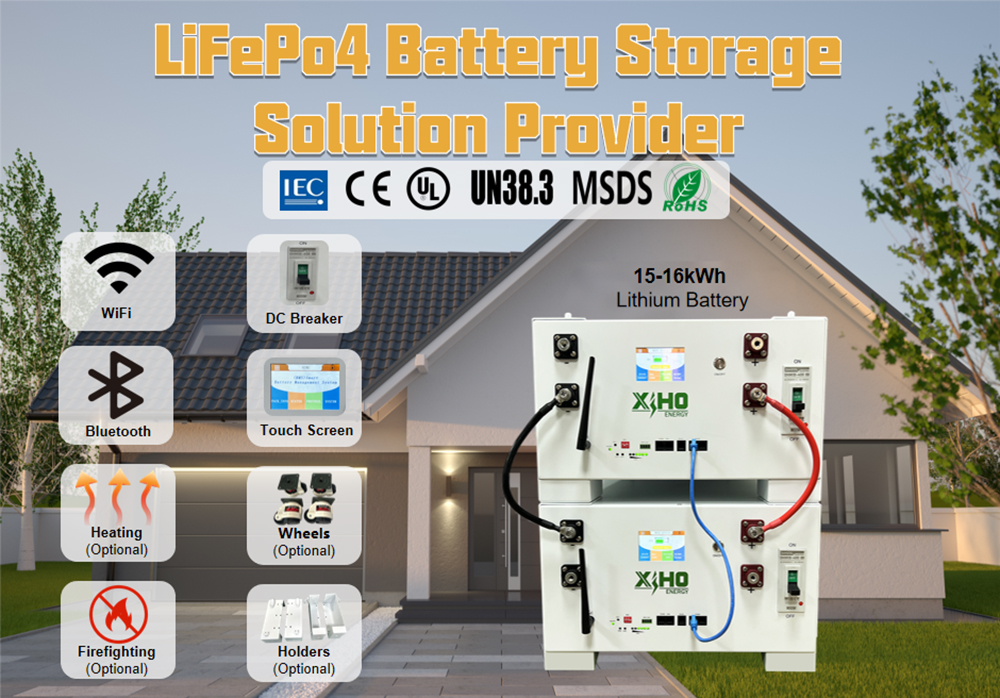 16kWh Stackable Energy Storage Battery Pack