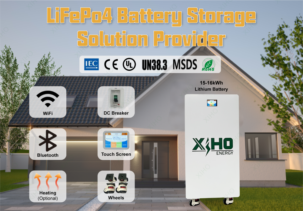 XIHO 16kWh Floor-Standing Home Energy Storage