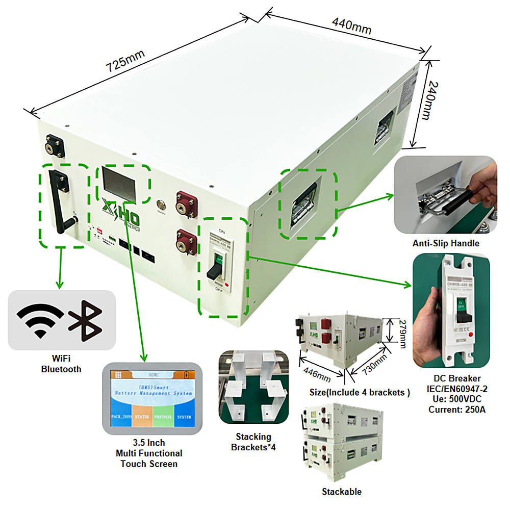 16kwh XIHO Power Battery