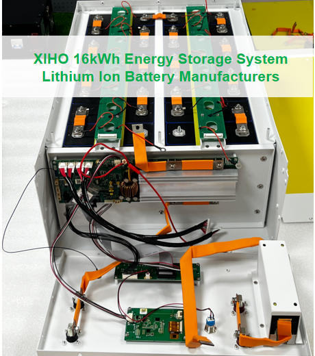 What are the components of XIHO brand's 16kWh battery pack?