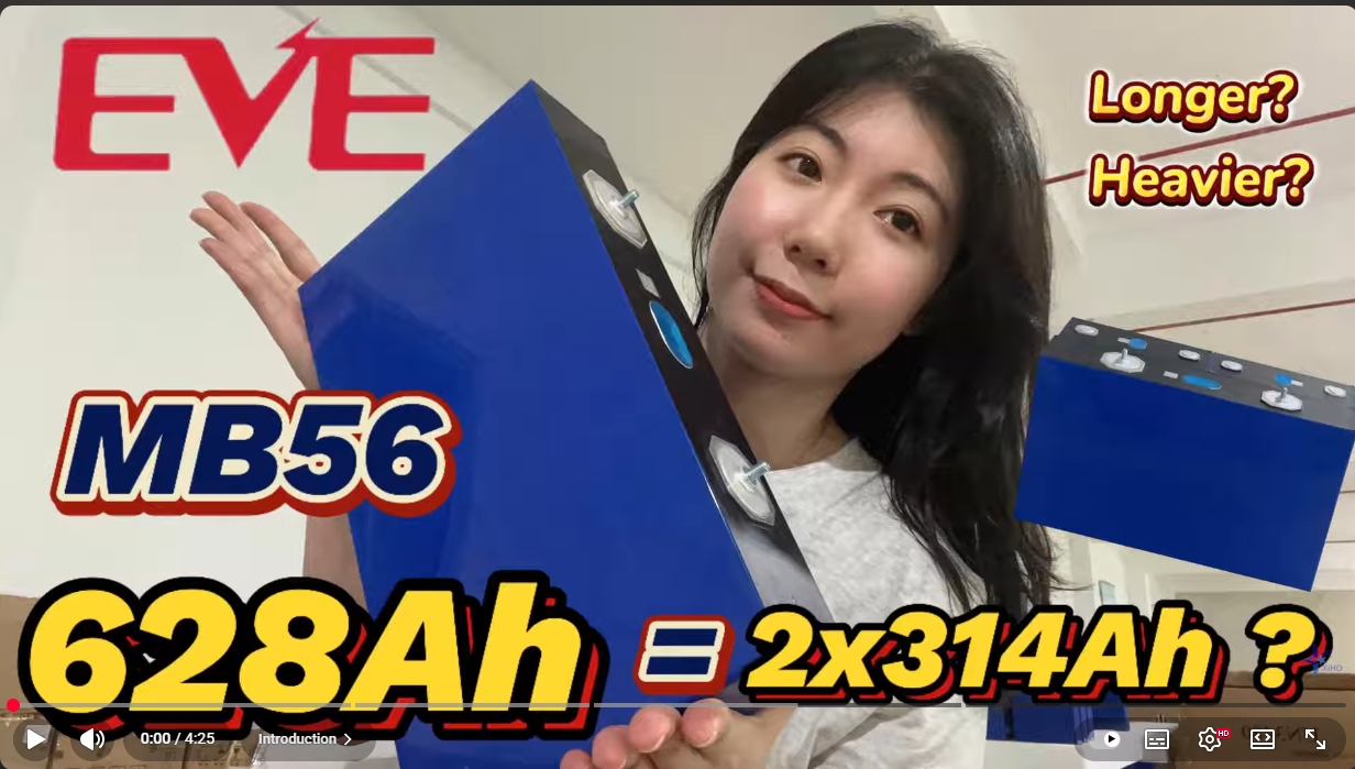 【XIHO Energy】EVE 628Ah MB56 'Mr Big' EXPOSED: $110 Giant or 2x314Ah in Disguise?