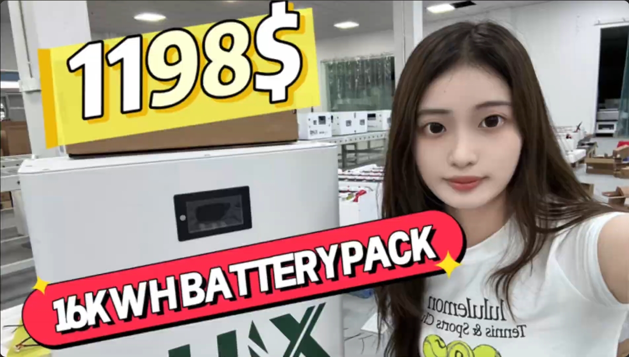 1198$ can Get 16Kwh Battery Pack