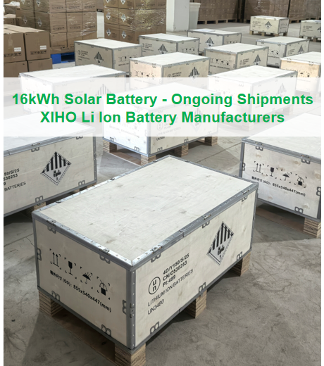 Power Your Home with XIHO 15kWh Solar Battery – Reliable Energy Storage Now Shipping Worldwide