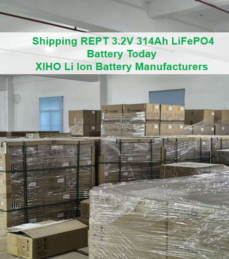  Shipping REPT 3.2V 314Ah LiFePO4 Battery Today