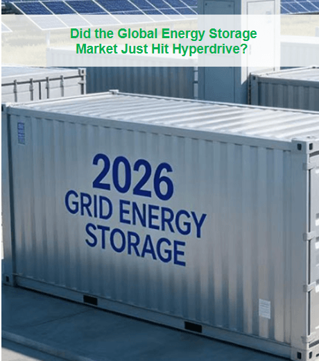 March 2026: Did the Global Energy Storage Market Just Hit Hyperdrive?