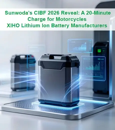 Sunwoda's CIBF 2026 Reveal: A 20-Minute Charge for Motorcycles