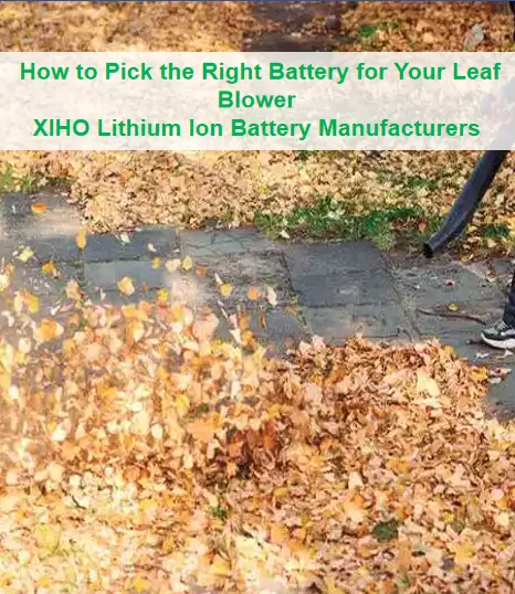 How to Pick the Right Battery for Your Leaf Blower