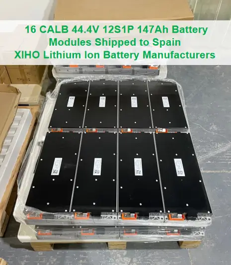 CALB 44.4V 147Ah Battery Modules Shipped