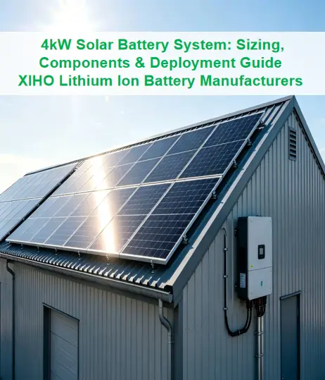 4kW Solar Battery System: Sizing, Components & Deployment Guide