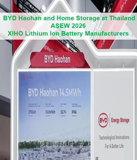BYD Haohan and Home Storage at Thailand ASEW 2026