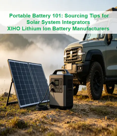 Portable Battery 101: Sourcing Tips for Solar System Integrators