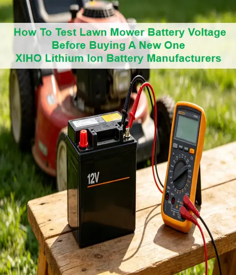 How To Test Lawn Mower Battery Voltage Before Buying A New One