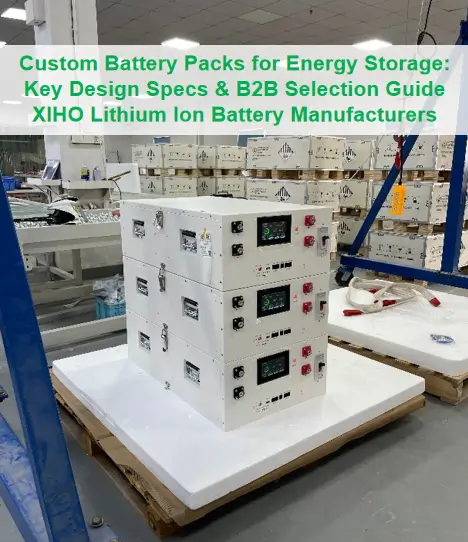 Custom Battery Packs for Energy Storage: Key Design Specs & B2B Selection Guide