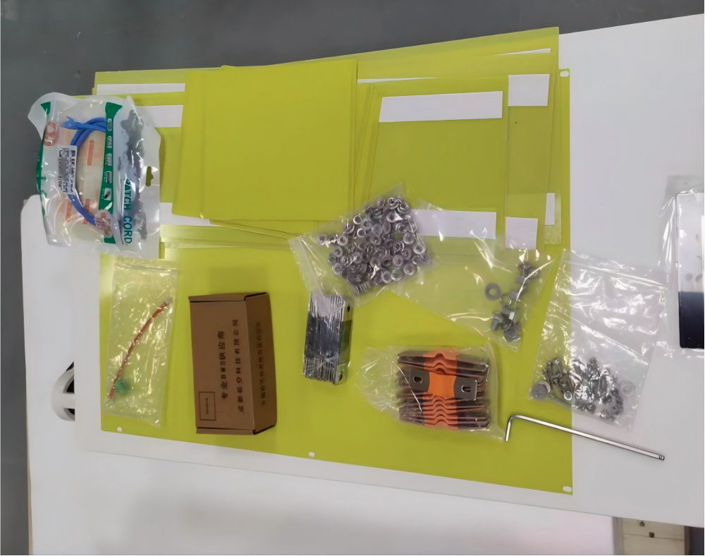 DIY Battery Accessory Counting and Photo