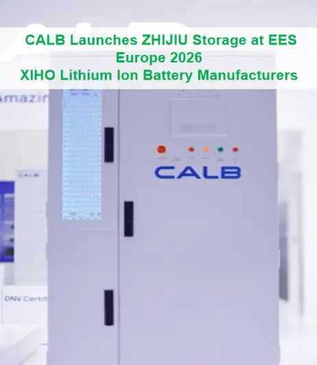 CALB Launches ZHIJIU Storage at EES Europe 2026