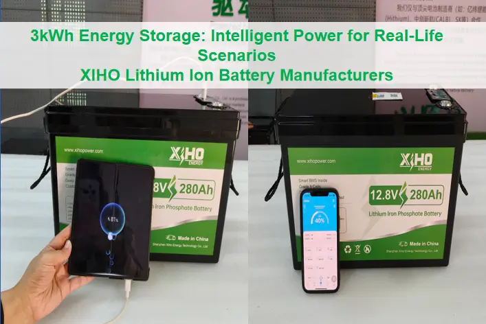 3kWh Energy Storage: Intelligent Power for Real-Life Scenarios