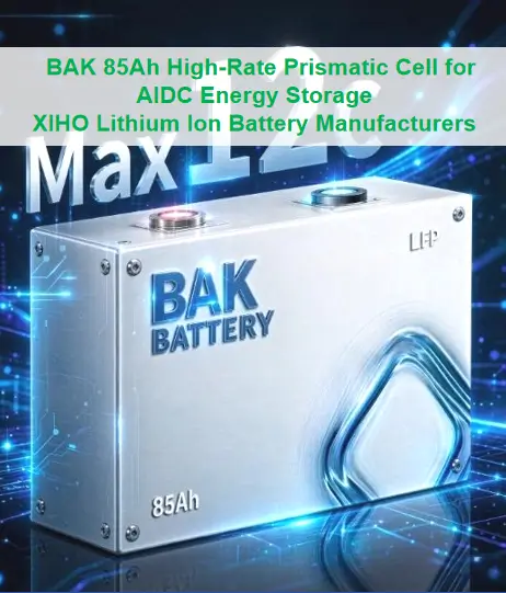 BAK 85Ah High-Rate Prismatic Cell for AIDC Energy Storage
