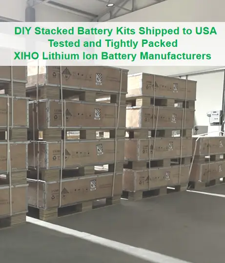DIY Stacked Battery Kits Shipped to USA Tested and Tightly Packed