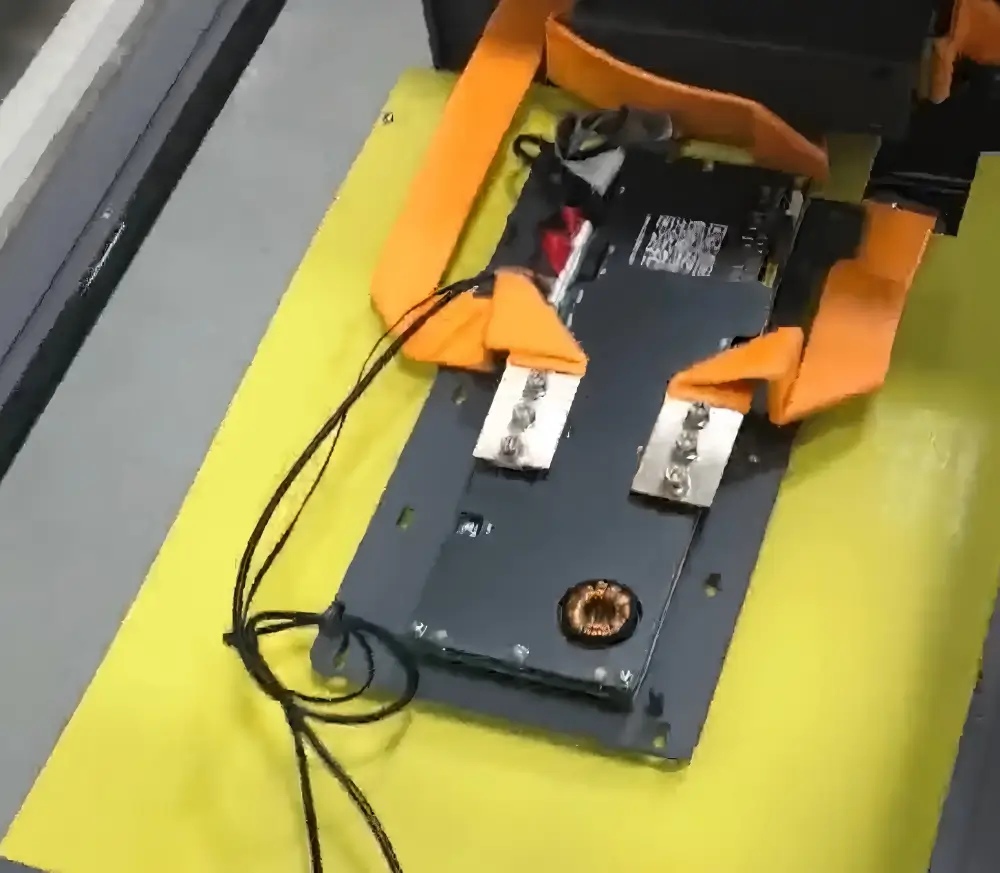 battery pack traceable label and quality report