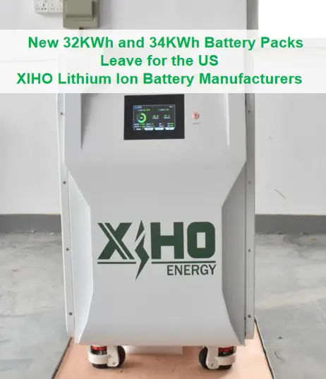New 32KWh and 34KWh Battery Packs Leave for the US