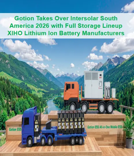 Gotion Takes Over Intersolar South America 2026 with Full Storage Lineup