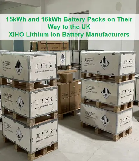 15kWh and 16kWh Battery Packs on Their Way to the UK