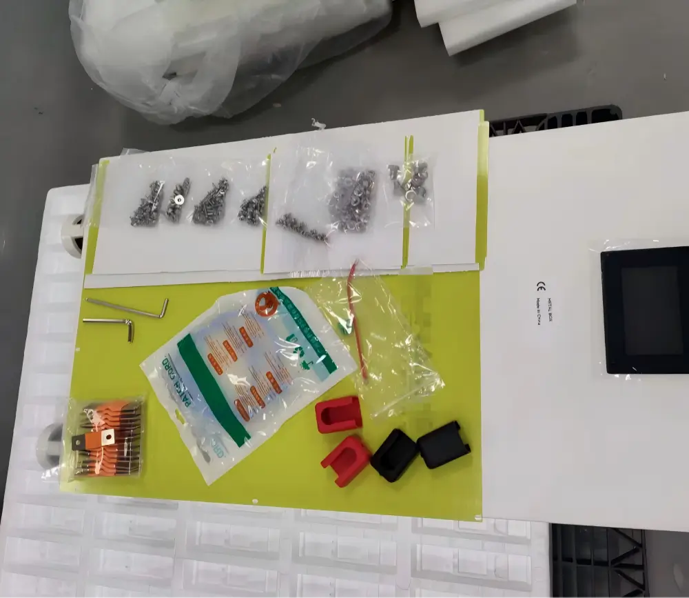 6. battery pack casing wheel and wiring inspection