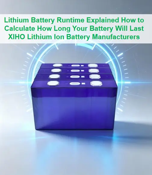Lithium Battery Runtime Explained How to Calculate How Long Your Battery Will Last