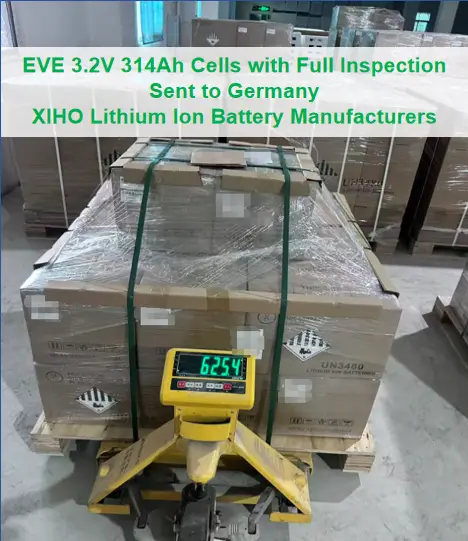 EVE 3.2V 314Ah Cells with Full Inspection Sent to Germany