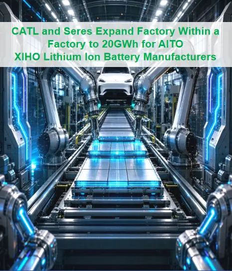 CATL and Seres Expand Factory Within a Factory to 20GWh for AITO
