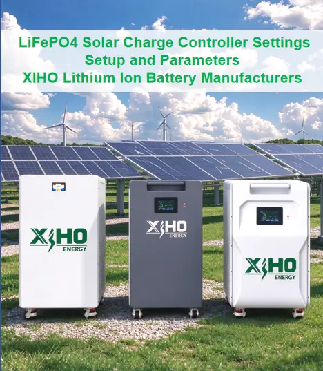 LiFePO4 Solar Charge Controller Settings Setup and Parameters