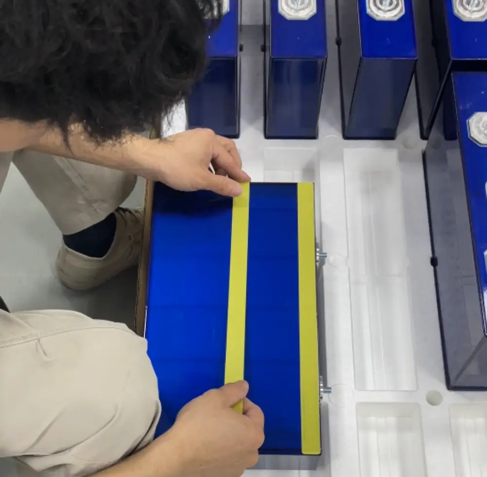 34kwh model b cell selection and module assembly