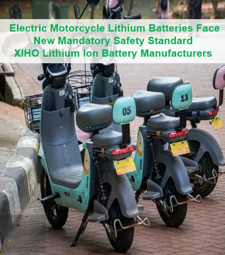 Electric Motorcycle Lithium Batteries Face New Mandatory Safety Standard