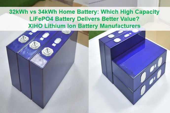 32kWh vs 34kWh Home Battery: Which High Capacity LiFePO4 Battery Delivers Better Value?